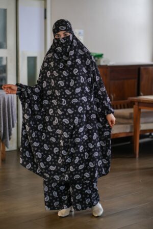 Luxury Mishori Silk Khimar Set C-08