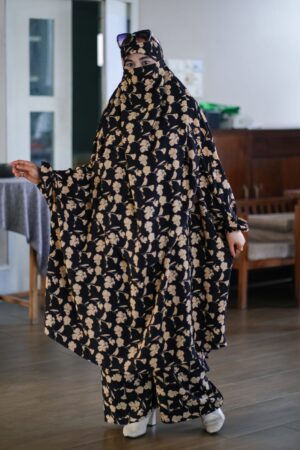 Luxury Mishori Silk Khimar Set C-13