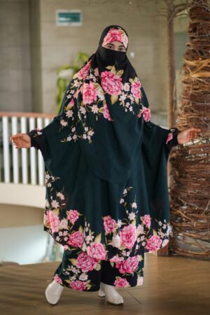 Luxury Mishori Silk Khimar Set C-14