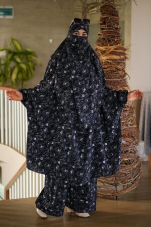 Luxury Mishori Silk Khimar Set C-15