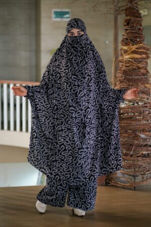 Luxury Mishori Silk Khimar Set C-16