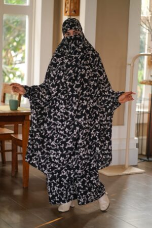 Luxury Mishori Silk Khimar Set C-18