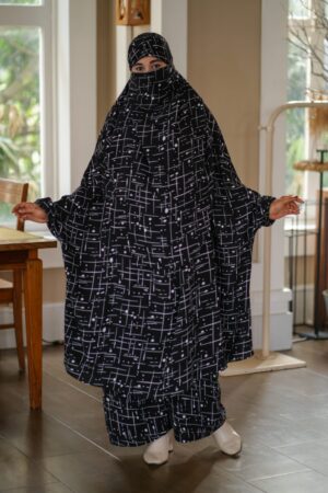 Luxury Mishori Silk Khimar Set C-19